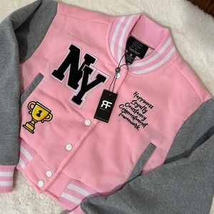 Red fox wear bomber jacket